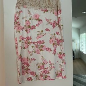 For Love And Lemons Slip Skirt Medium